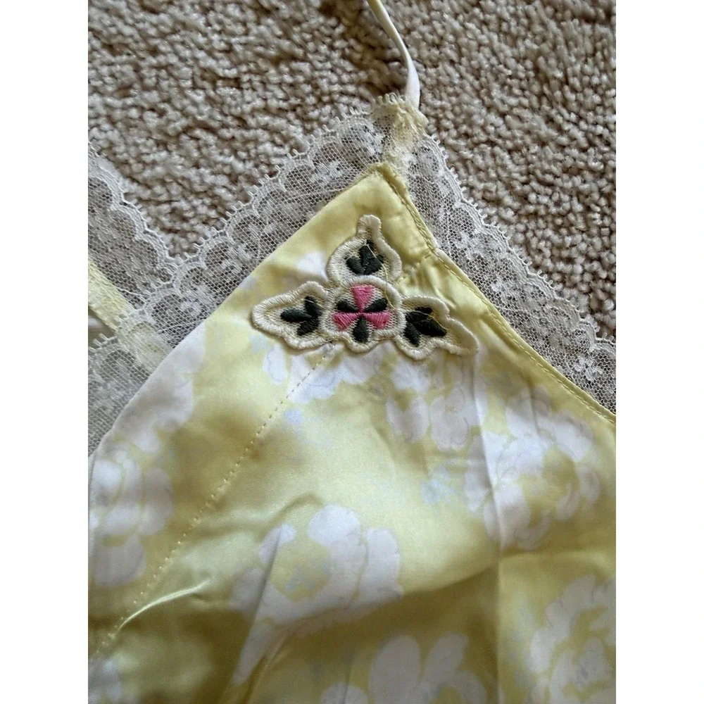 Free People Intimately Night  Special Cami Lemon Custard Combo Women's Sz Medium